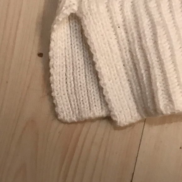 📂🆕 Lane Bryant Chiffon/Cable Sweater - Picture 5 of 8